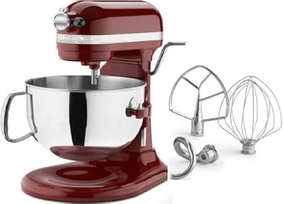 New Kitchenaid Kp26m1pgc Professional 600 Stand Mixer 6-qt 10-sp Gloss Cinnamon
