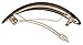 France Lux Oval Volume Barrette - Classic, Black