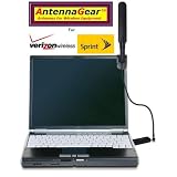 Novatel Wireless Verizon USB760, Sprint Novatel Ovation U760, MC760 USB Modem BLADE ANTENNA w/Laptop Clip - OEM SMK TS-9