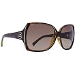 VonZipper Trudie Women's Casual Wear Sunglasses w/ Free B&F Heart Sticker Bundle - Tortoise/Gradient