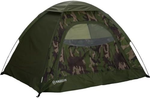 Dome Tent Combo - For Kids, Outdoor and Summer Activities, Camping Trips and Travels, Hiking Equipment GREEN