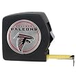 Atlanta Falcons 25-Inch Black Tape Measure