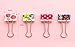 Pack of 24 Cute Lovely Spring-Loaded File Organizer Paper Holder Metal Binder Clips, Assorted Color (Large)