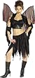Womens Sexy Gothic Fairy Halloween Costume Adult X-Small Small Medium