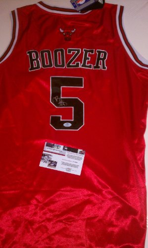 Carlos Boozer Signed Authentic Chicago Bulls Jersey