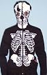 Living Dead Souls Womens Skeleton Mask Hooded Sweatshirt