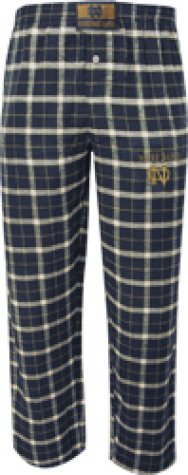Buy Men`s Notre Dame Fighting Irish Crossover Plaid Flannel Pants