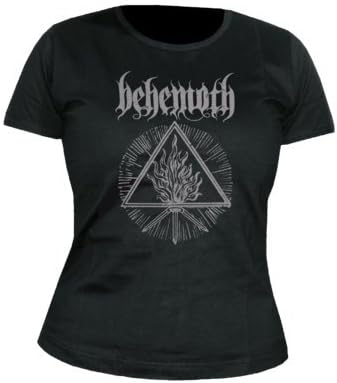 Behemoth Furor Divinus New Official Womens Black Skinny Fit T-Shirt All Sizes