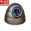 VideoSecu 540 TVL 1/3" Sony CCD IR Dome Camera Vandal Armor free warning sticker VD6HK 1I6
