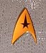 Star Trek Original TV Series COMMAND Chest Insigna PIN