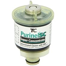 Rubbermaid Commercial 3485848 Purinel Super Concentrated Refill for SaniCell Wall Service Dispenser, Blue, 60 ml Capacity