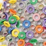 Eyelet Outlet Quicklets Round 84/Pkg Summer Mix QRND-441; 6 Items/Order