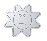 UPC 713863000390 product image for Whitney Brothers Acrylic Mirror, Angry Face | upcitemdb.com