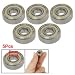 5 Pcs Roller Blade Wheels Board 626ZZ Ball Bearings