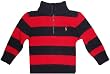 Polo by Ralph Lauren Infant Boy's Long Sleeved Sweater Navy and Red Striped