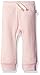 Burt's Bees Baby Baby Sweatpants, Knit Jogger Pants, 100% Organic Cotton, Light Pink Quilted, 3-6 Months