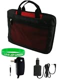 41uBwcO8TuL. SL160  Acer Aspire One AOD150 1920 10.1 Inch Lightweight Checkpoint Friendly Netbook Bag   Bundle with Car and Wall Home Charger   Red Black