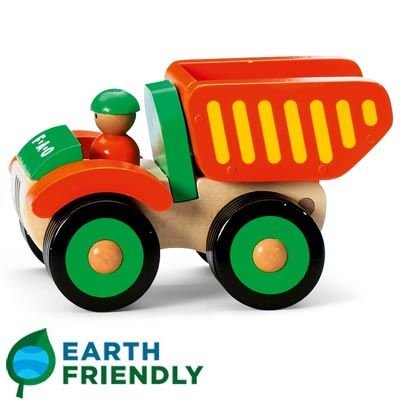 Mini Chunky Wooden Dump Truck by FAO Schwarz