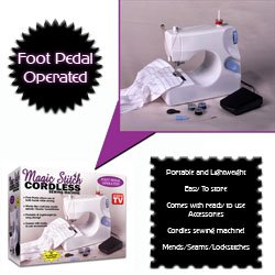 Magic Stitch with adapter sewing machine