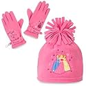 Fleece Disney Princess Hat and Glove Set for Girls