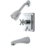 KINGSTON BRASS VB86550ZX Millennium Tub and Shower Faucet, Oil Rubbed Bronze [並行輸入品]