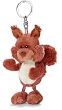 Image of Nici 33414 Quincy Oak - Llavero con ardilla de peluche, 10 cm [importado de Alemania]