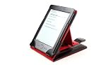 iGADGET® Kindle 4 Luxurious High Quality Leather Case Stand / IDEAL FOR READING AND TYPING/ SECURE DESIGN FOR OPTIMUM PROTECTION/ MAGNETIC FASTENING / LIGHT WEIGHT PERFECT ON THE GO!- BLACK & RED