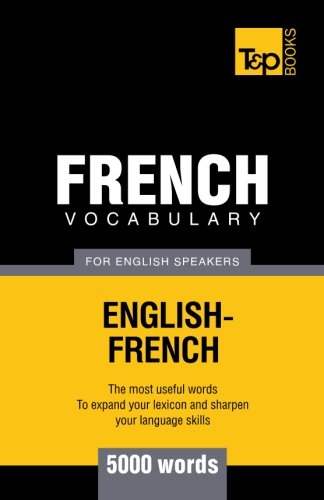 French vocabulary for English speakers - 5000 words