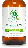 Vitamin E Oil By GreatFull Skin, 100% Natural - 10000 IU, 1 Ounce