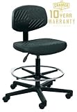 Rhino Intensive Use Small Back Mid-Height Drafting Chair