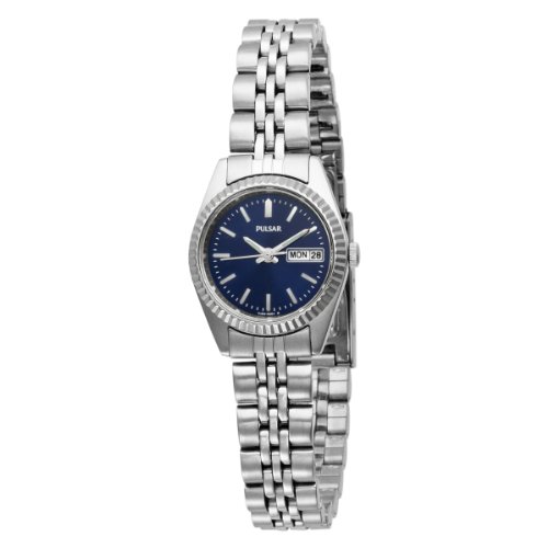 Pulsar PN8001 Women's Dress Silver-Tone Watch Stainless Steel