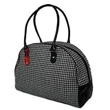 Red Tango Houndstooth Large Purse by Tokyo Bay - Ships in ''24'' hours!
