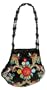La Regale Bead & Sequin with Beaded Handle,Black Multi,