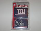 NEW YORK GIANTS Team Logo 2 Pack Metal Back MAGNET SET