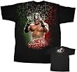 WWE Wrestling Rey Mysterio Mystical Cross Black Juvenile Toddler T-Shirt Tee