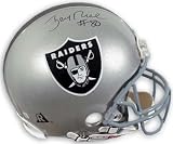 Jerry Rice Autographed/Hand Signed Oakland Raiders Full Size Pro Helmet