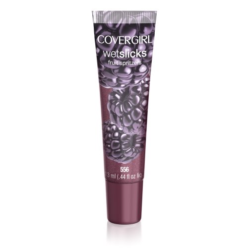COVERGIRL Wetslicks Fruit Spritzers, Blackberry Splash 556, 0.44 Fluid Ounce (Pack of 2)