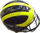 Braylon Edwards Signed Michigan Wolverines Full Size Authentic Helmet