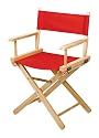 On Deck Wooden Director's Chair - RED - Regular