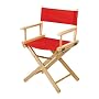 On Deck Wooden Director's Chair - RED - Regular