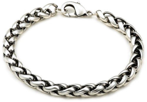 Kenneth Cole REACTION Men's Bracelet - Lon Chainy,Silver,One Size