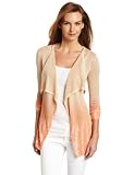 Calvin Klein Womens Tie Dye Stripe Flyaway Sweater