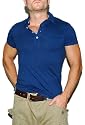 Polo Ralph Lauren RRL Mens Henley Shirt Custom Navy