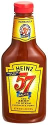 Heinz 57 Sauce, 20-Ounce Squeeze Bottle (Pack of 4)