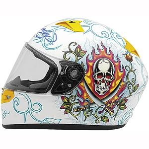 KBC Ed Hardy Pirate VR-2 Helmet