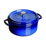 Staub Mini .25 Quart Round Cocotte, Royal Blue