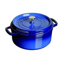 Staub Mini Round Cocotte, .25 Quart 3 7/8 Inch, Royal Blue