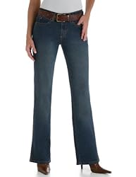 Wrangler Women's Aura Stonewash Indigo Stretch