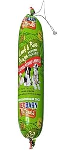 Redbarn Pet Products Lamb and Rice Food Roll, Net Weight 2 lbs (2-Pack)