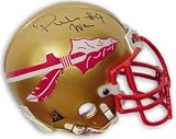 Peter Warrick signed Florida State Seminoles Authentic Mini Helmet